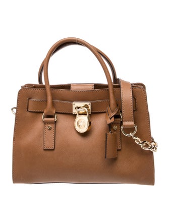 Michael Michael Kors Saffiano Leather Top Handle Bag