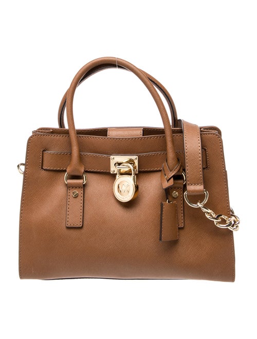 Michael Michael Kors Saffiano Leather Top Handle Bag