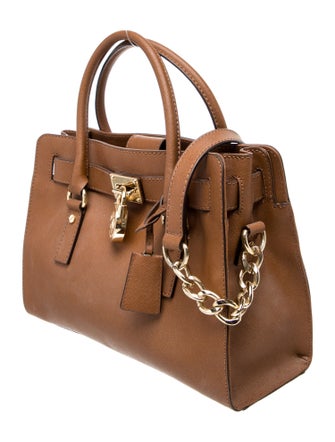 Michael Michael Kors Saffiano Leather Top Handle Bag