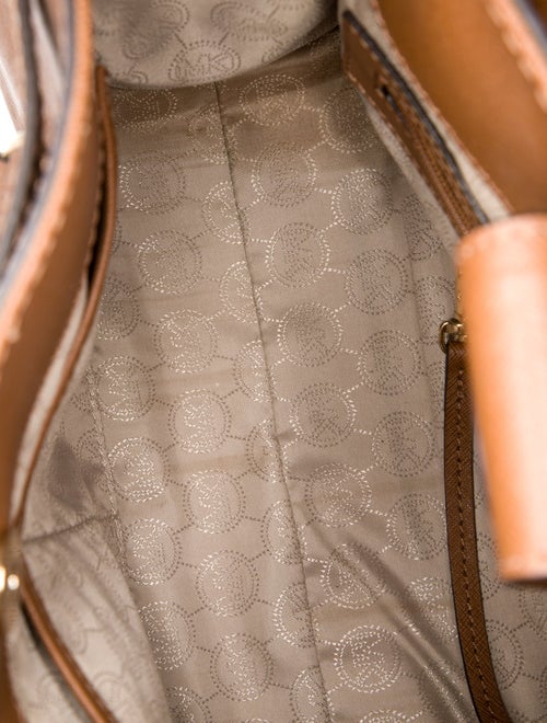 Michael Michael Kors Saffiano Leather Top Handle Bag