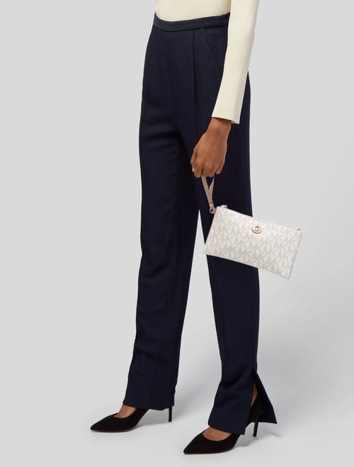 Michael Michael Kors Saffiano Leather Clutch