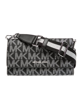 Michael Kors Leather Messenger Bag