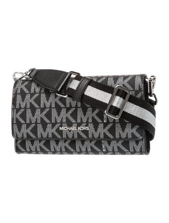 Michael Kors Leather Messenger Bag