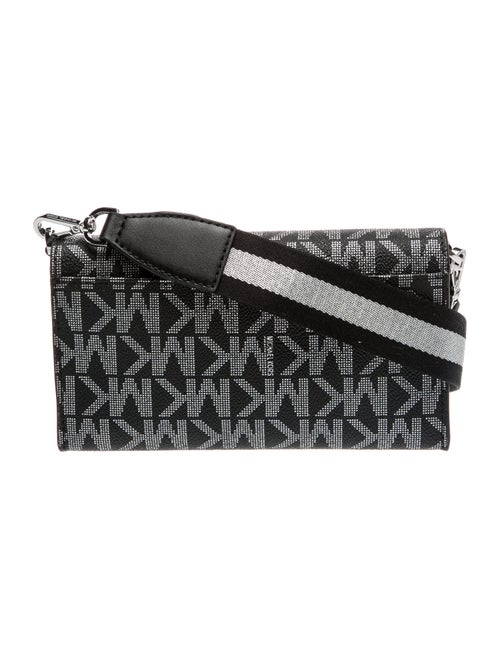 Michael Kors Leather Messenger Bag