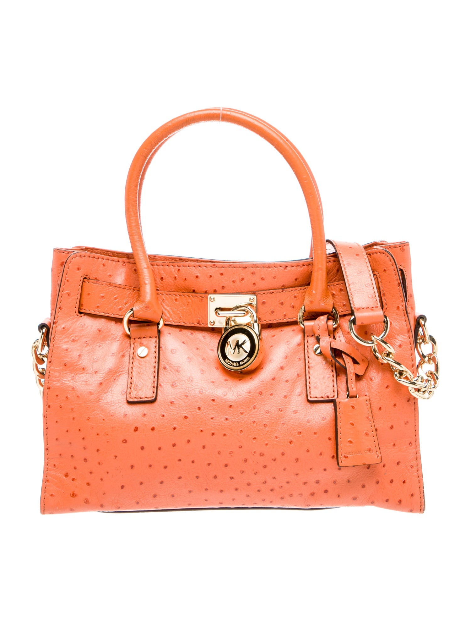 Michael Michael Kors Leather Top Handle Bag