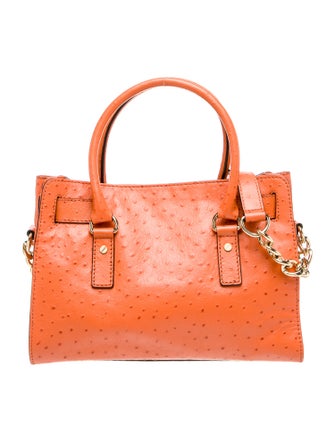 Michael Michael Kors Leather Top Handle Bag