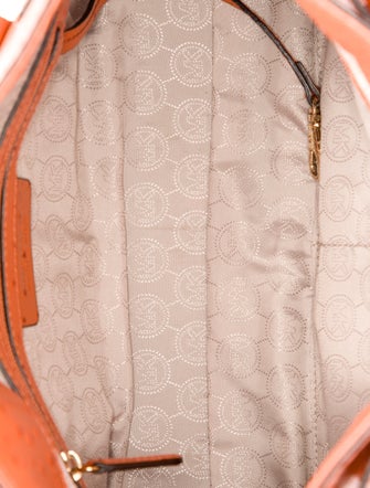 Michael Michael Kors Leather Top Handle Bag