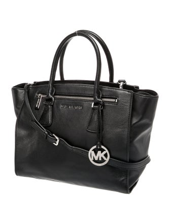 Michael Michael Kors Leather Top Handle Bag