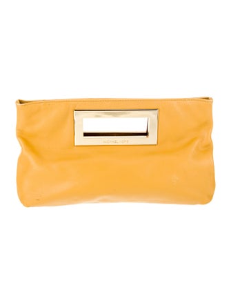 Michael Michael Kors Leather Clutch