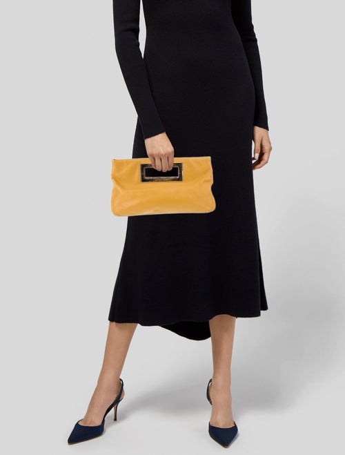 Michael Michael Kors Leather Clutch