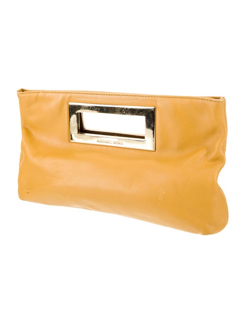 Michael Michael Kors Leather Clutch