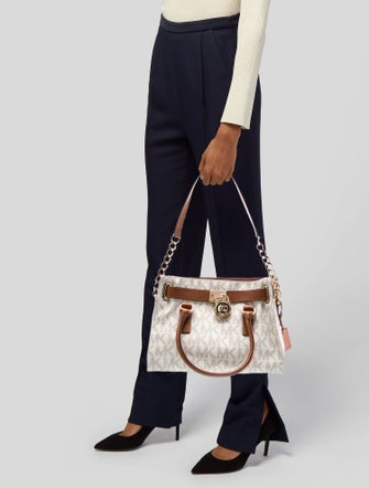 Michael Michael Kors Monogram Top Handle Bag