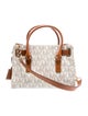 Michael Michael Kors Monogram Top Handle Bag