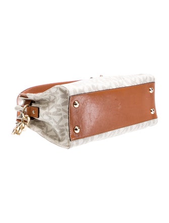 Michael Michael Kors Monogram Top Handle Bag