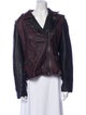 Michael Michael Kors Leather Biker Jacket
