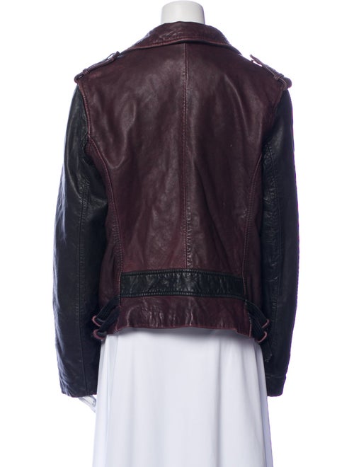 Michael Michael Kors Leather Biker Jacket