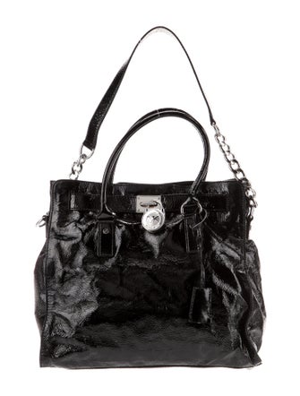 Michael Michael Kors Patent Leather Top Handle Bag