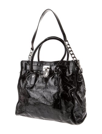 Michael Michael Kors Patent Leather Top Handle Bag