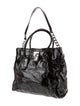 Michael Michael Kors Patent Leather Top Handle Bag
