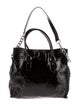 Michael Michael Kors Patent Leather Top Handle Bag