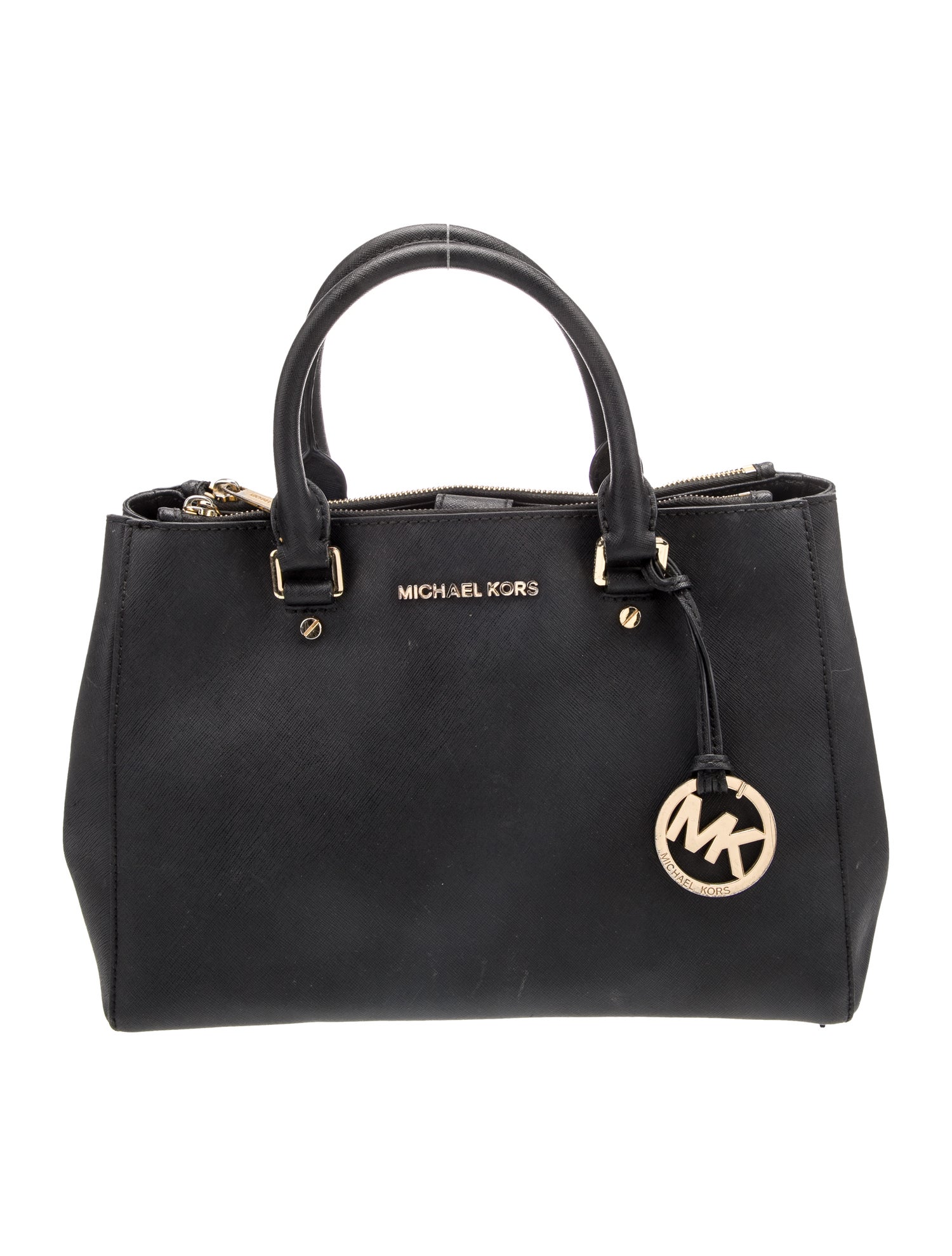 Michael Michael Kors Saffiano Leather Top Handle Bag