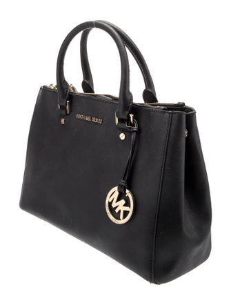 Michael Michael Kors Saffiano Leather Top Handle Bag