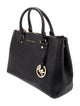 Michael Michael Kors Saffiano Leather Top Handle Bag