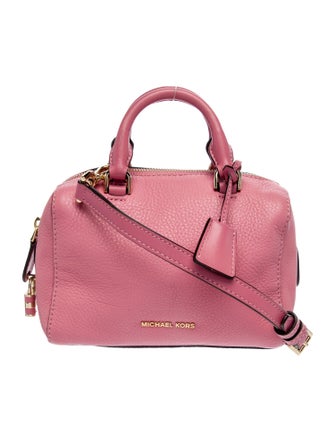 Michael Michael Kors Leather Top Handle Bag