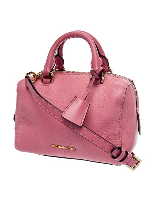 Michael Michael Kors Leather Top Handle Bag
