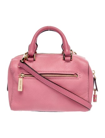 Michael Michael Kors Leather Top Handle Bag