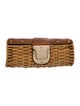 Michael Michael Kors Wicker Clutch