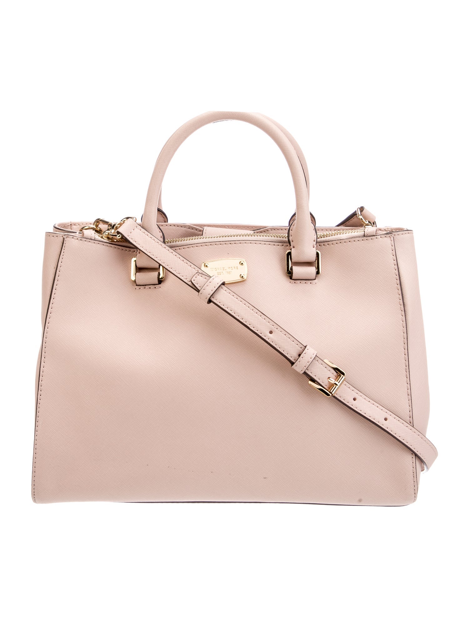 Michael Michael Kors Saffiano Leather Shoulder Bag