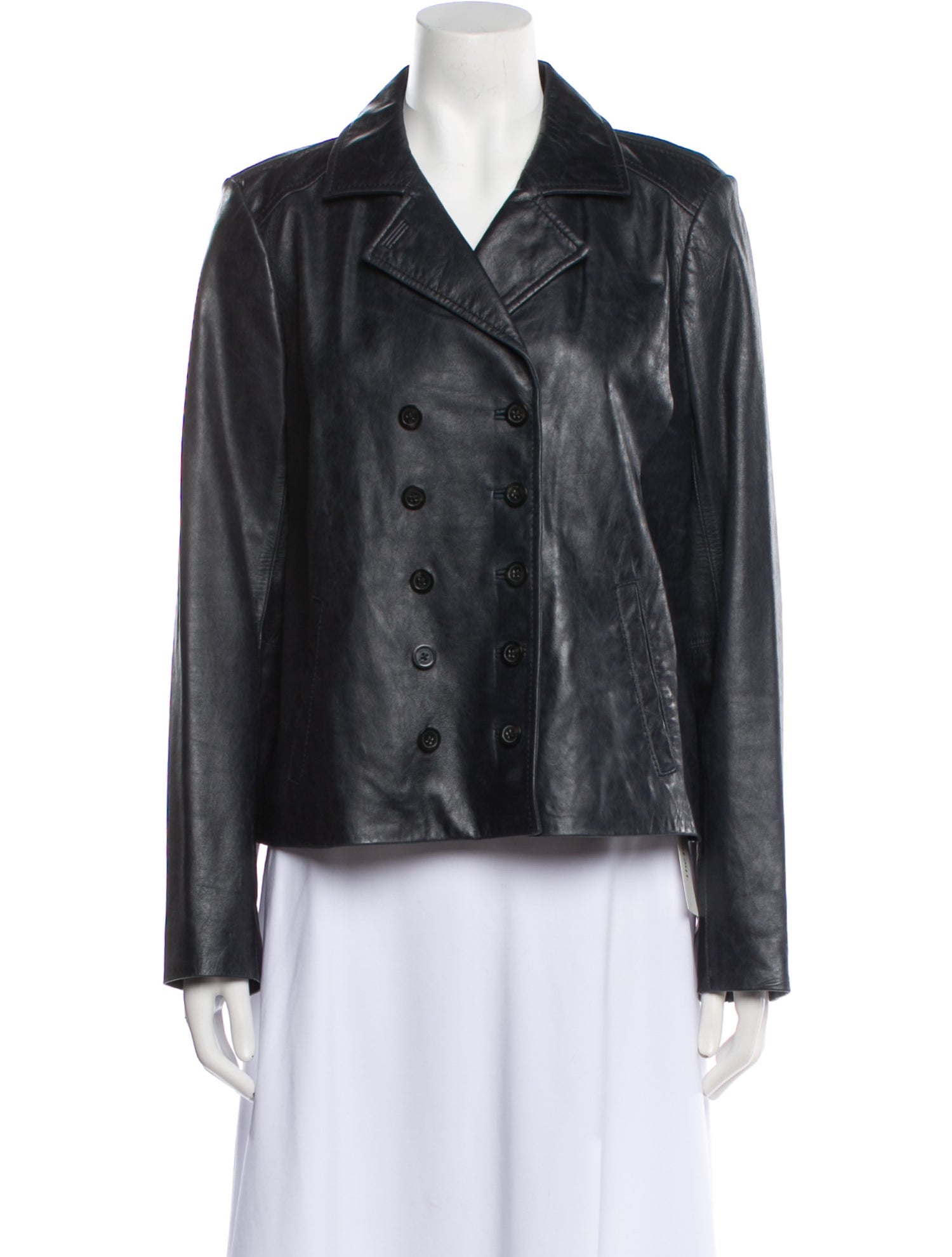 Michael Michael Kors Leather Blazer
