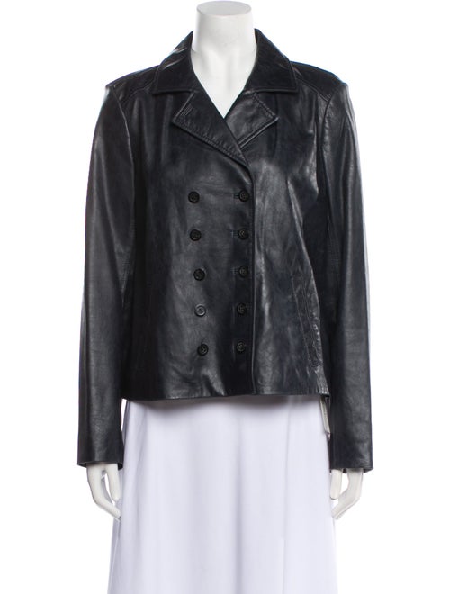 Michael Michael Kors Leather Blazer