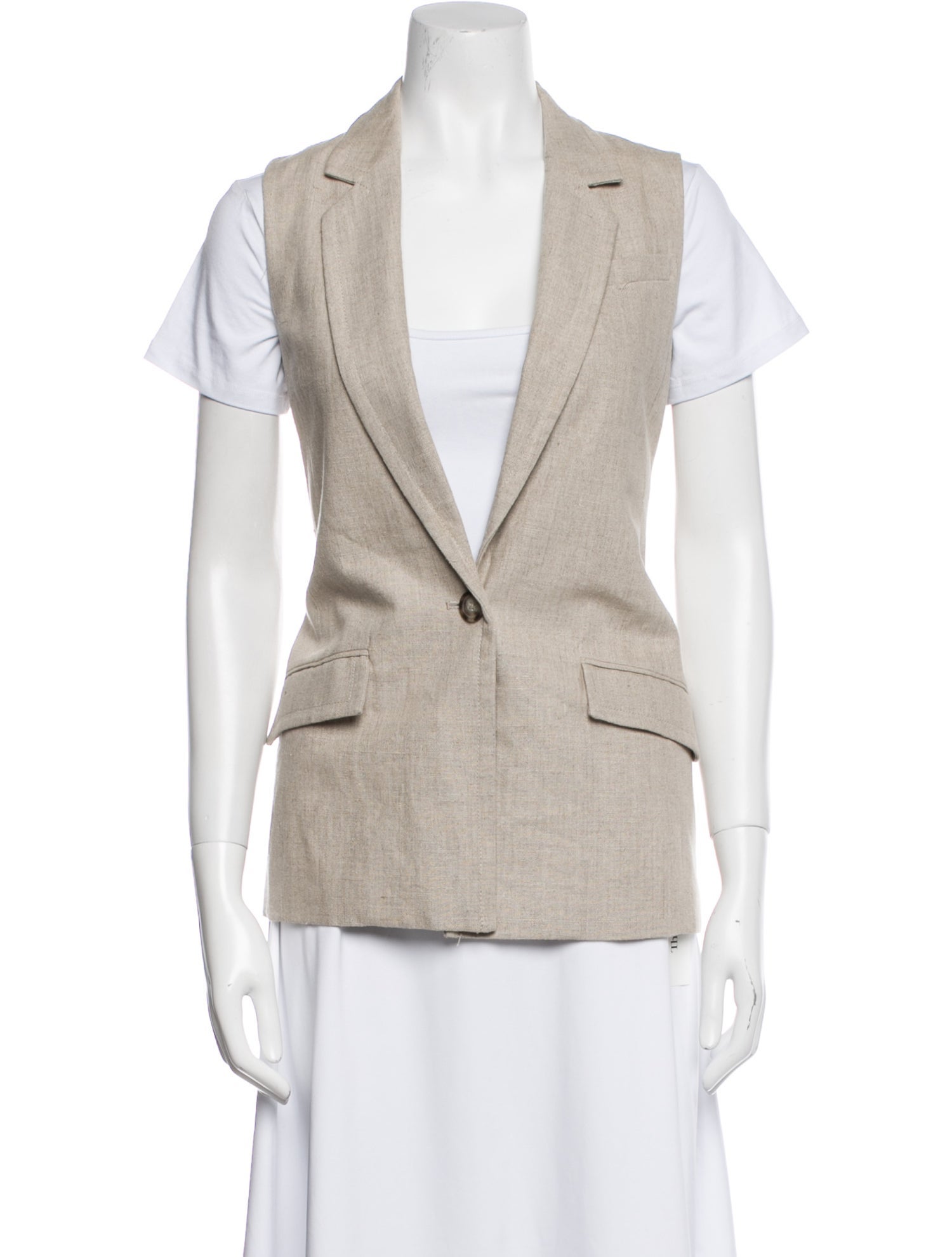 Michael Michael Kors Linen Vest