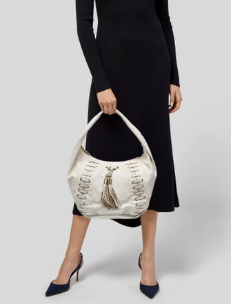 Michael Michael Kors Leather Hobo