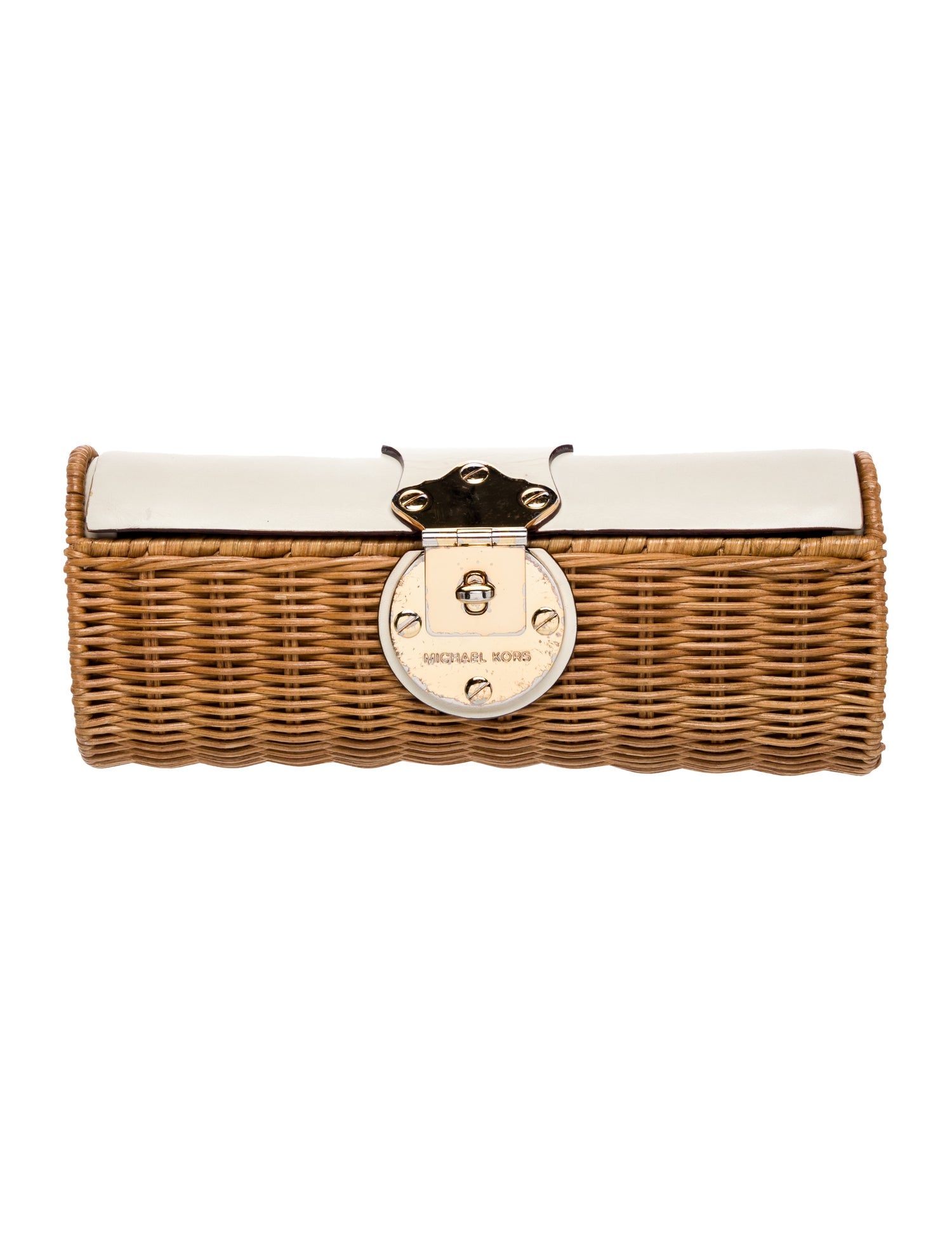 Michael Michael Kors Wicker Minaudière