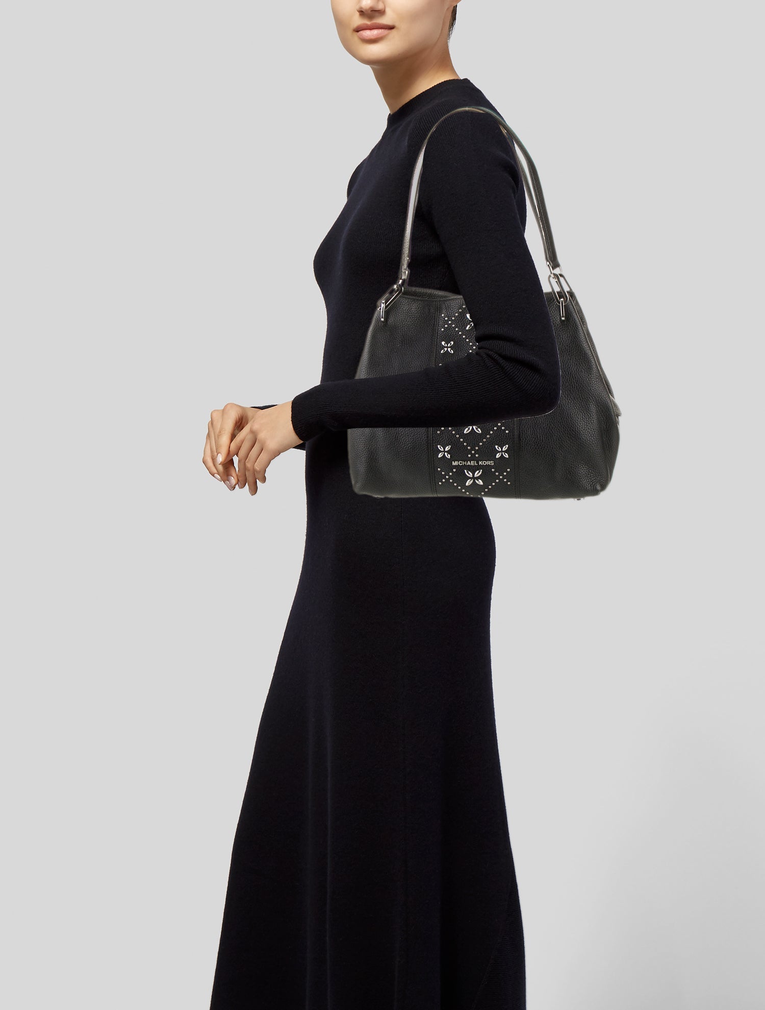 Michael Michael Kors Leather Shoulder Bag