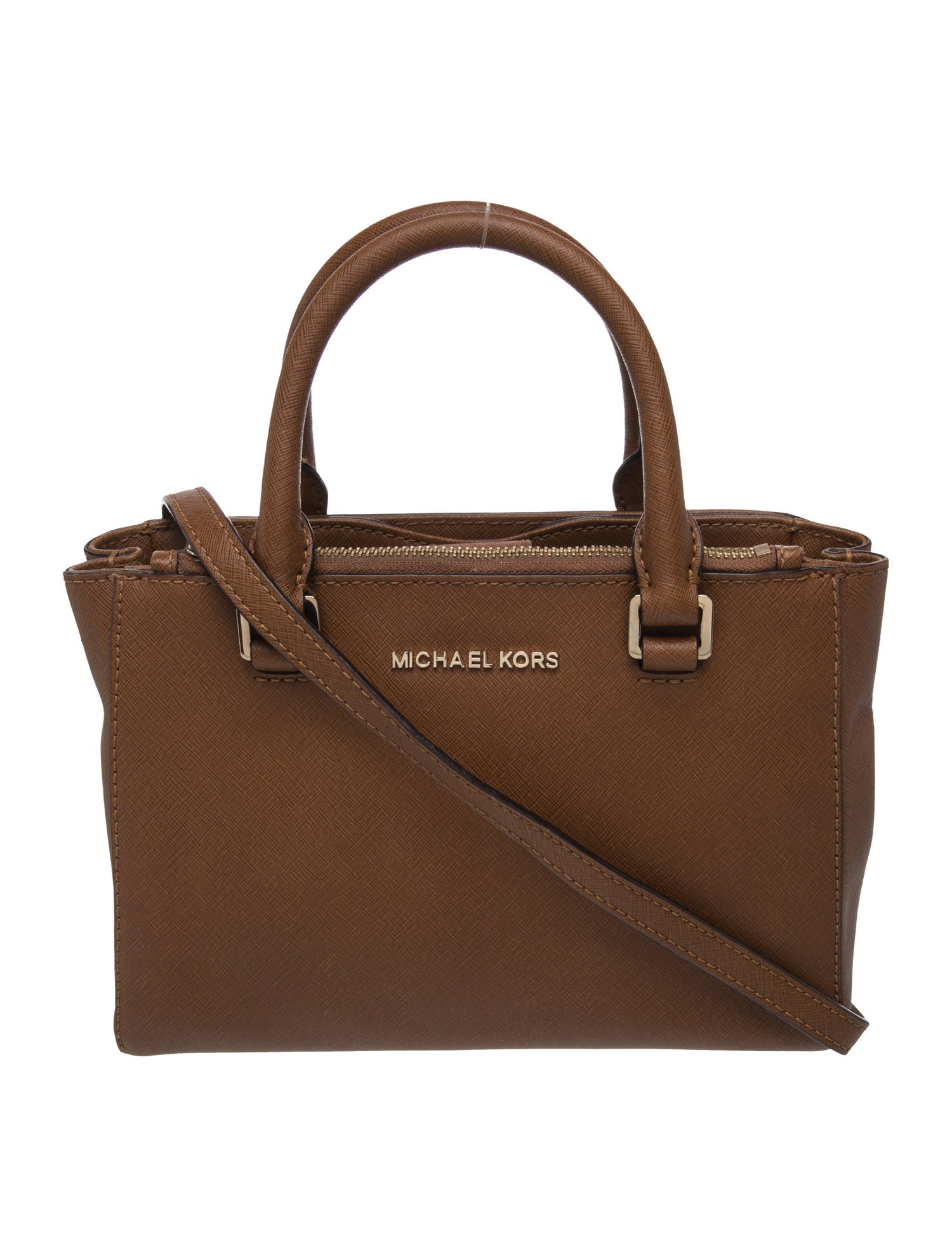 Michael Michael Kors Saffiano Leather Shoulder Bag