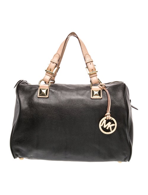 Michael Michael Kors Leather Top Handle Bag