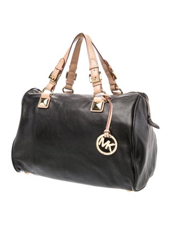 Michael Michael Kors Leather Top Handle Bag