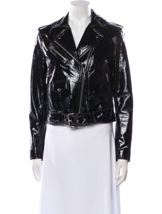 Michael Michael Kors Leather Biker Jacket
