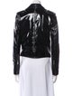 Michael Michael Kors Leather Biker Jacket