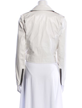 Michael Michael Kors Leather Biker Jacket