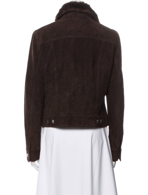 Michael Michael Kors Fur Denim Jacket