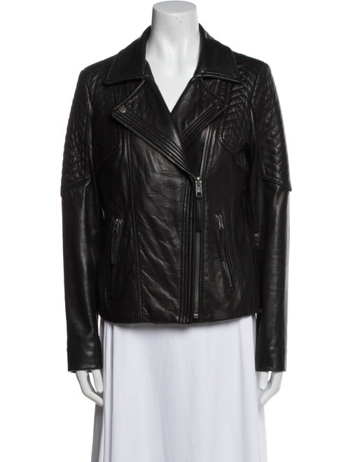 Michael Michael Kors Leather Blazer