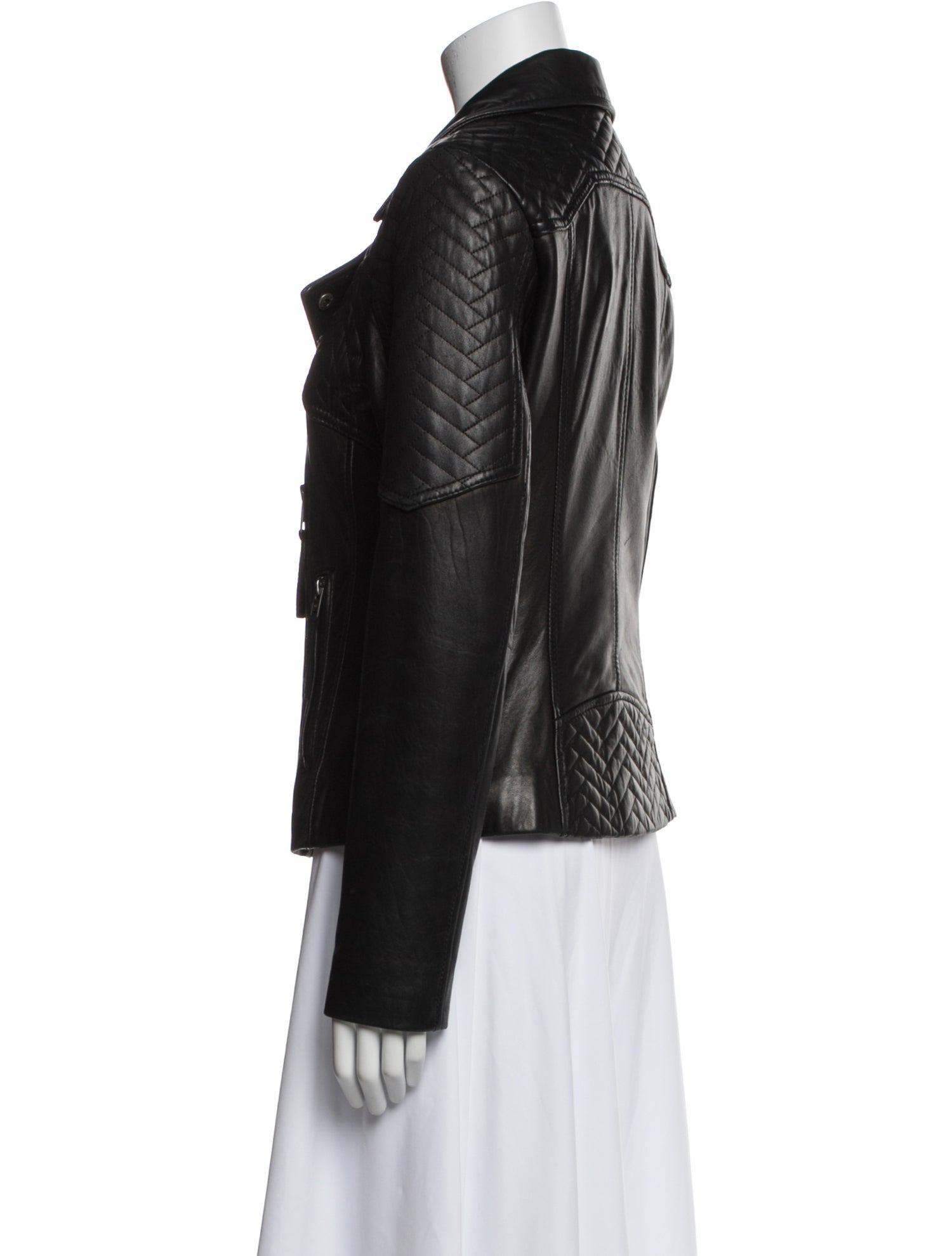 Michael Michael Kors Leather Blazer