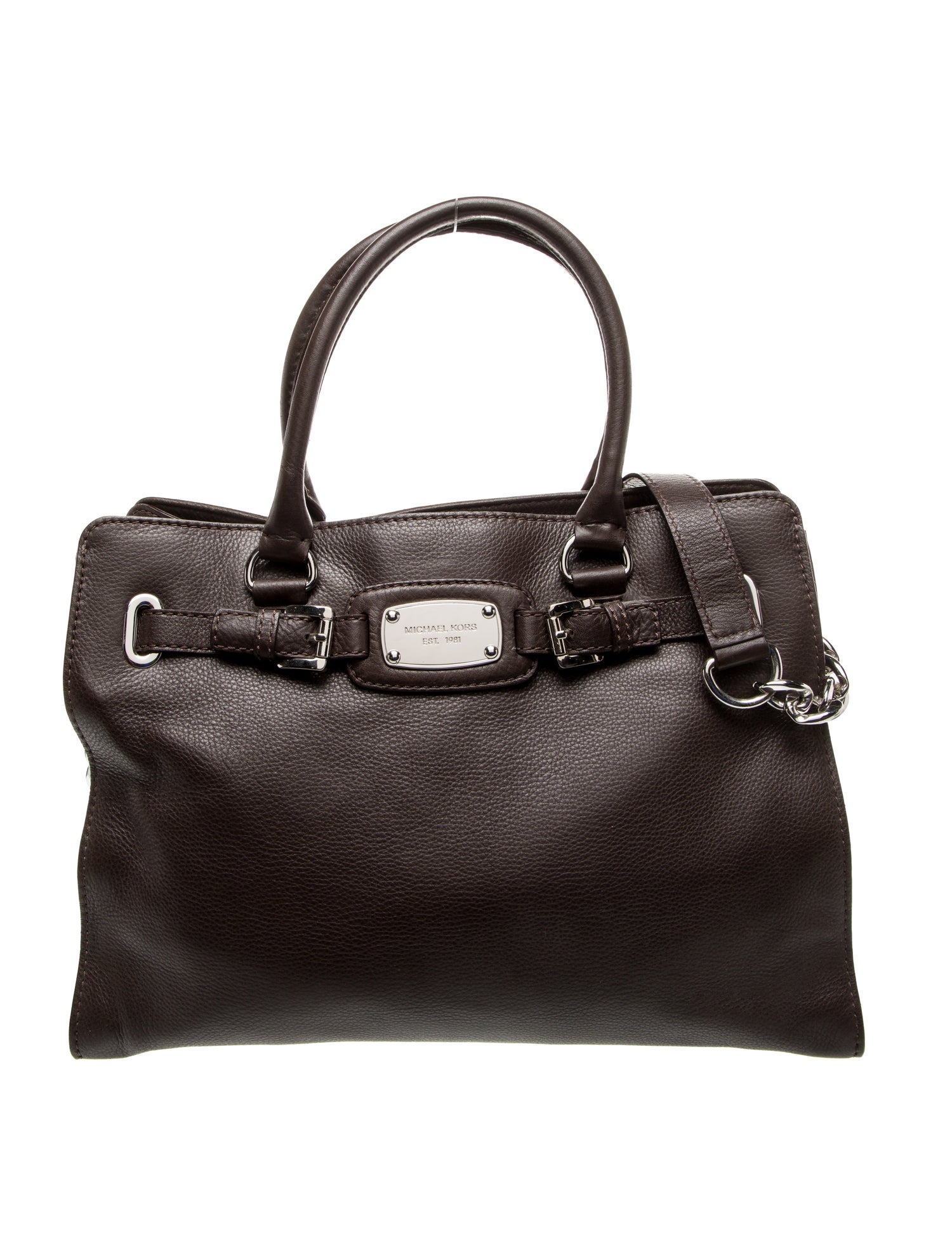 Michael Michael Kors Leather Top Handle Bag