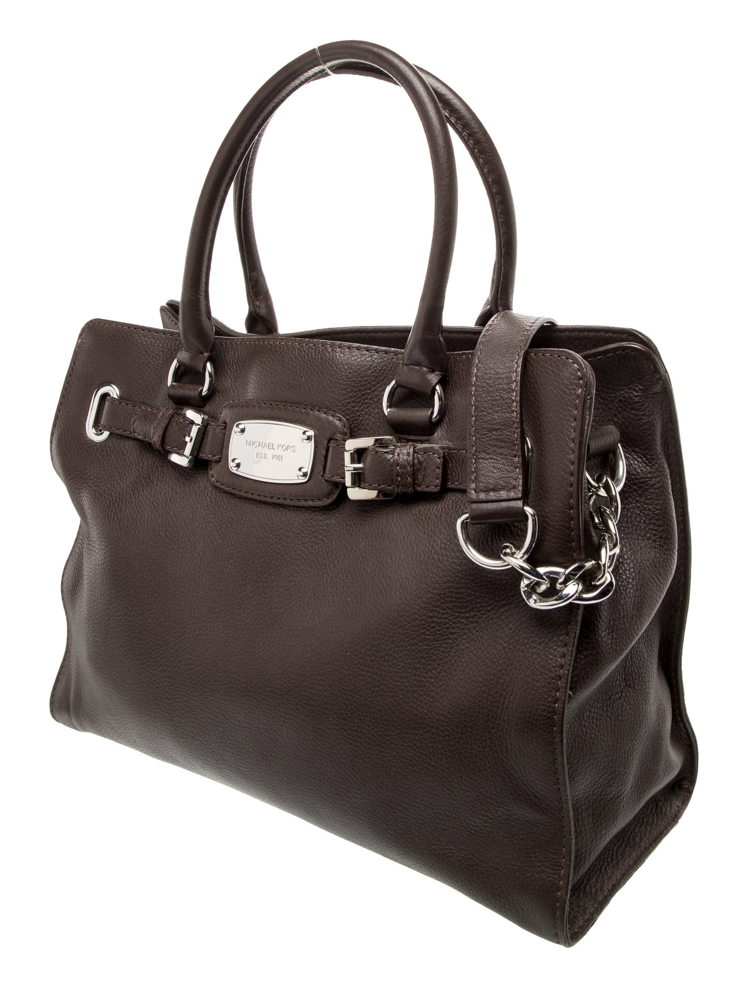 Michael Michael Kors Leather Top Handle Bag