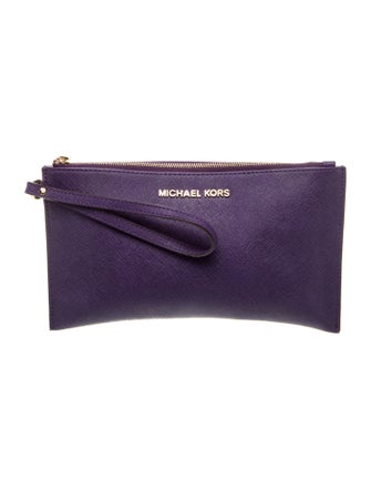 Michael Michael Kors Saffiano Leather Clutch